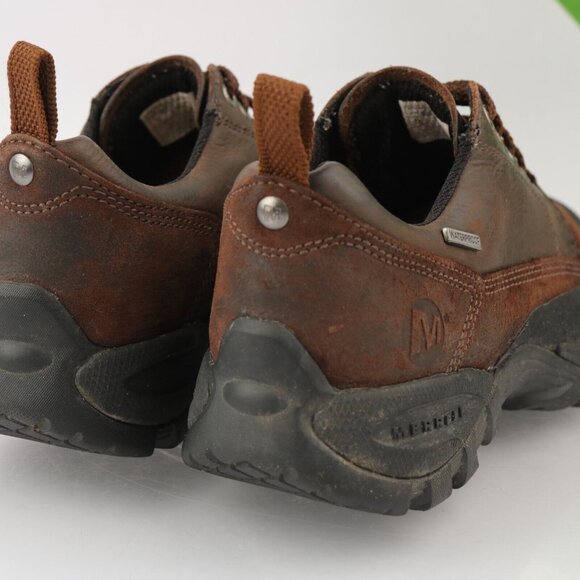 Merrell Mens Styria Boots Size 7.5 Waterproof Brown Leather Lace Up Outdoor Work - Picture 6 of 16